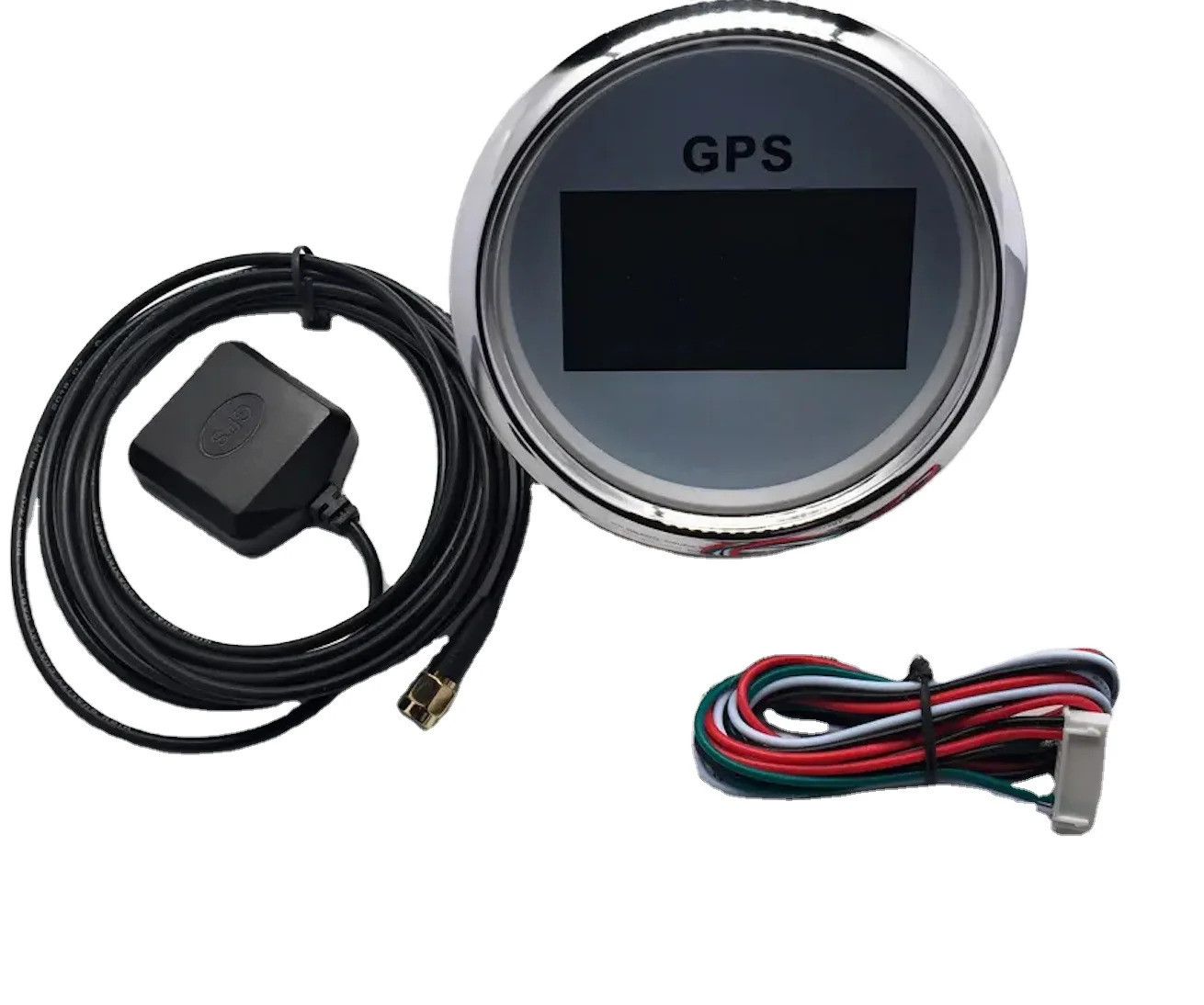 범용 오토바이 52mm 디지털 GPS 속도계 주행 거리계 마일리지 여행 카운터 조절 가능