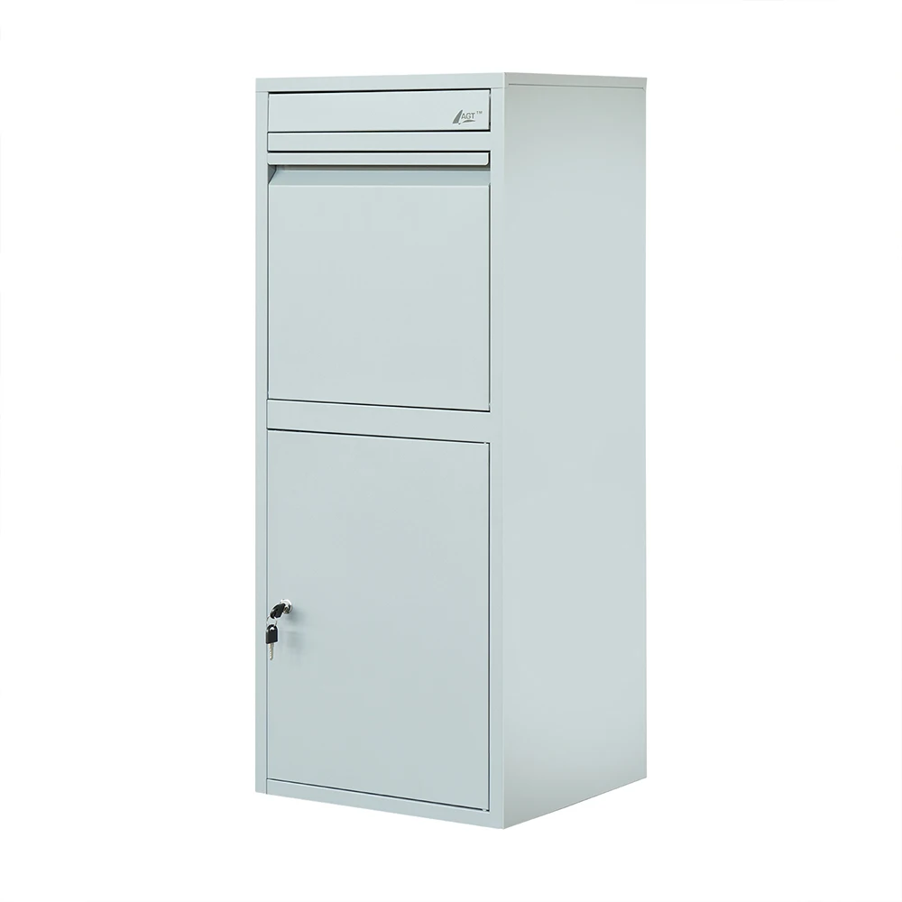 Steel Outdoor Letter Box Personal Courtyard Metal Parcel Box Manufacturer Pick Up Parcel Drop Box