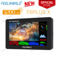 FEELWORLD F6 PLUSX Touch Screen 5.5 Inch Portable Monitor Camere DSLR 3D LUT Full HD 1920x1080 Video Focus Assist Support 4K HDM