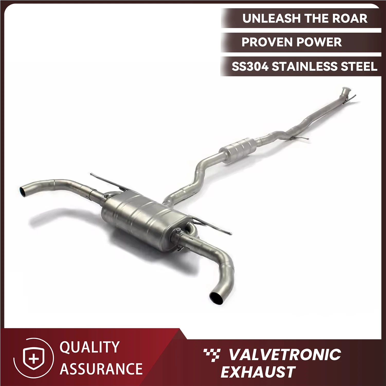 

ECCF SUS304 Stainless Steel Catback Sport Exhaust for Mercedes CLA260 W177 with Easy Installation