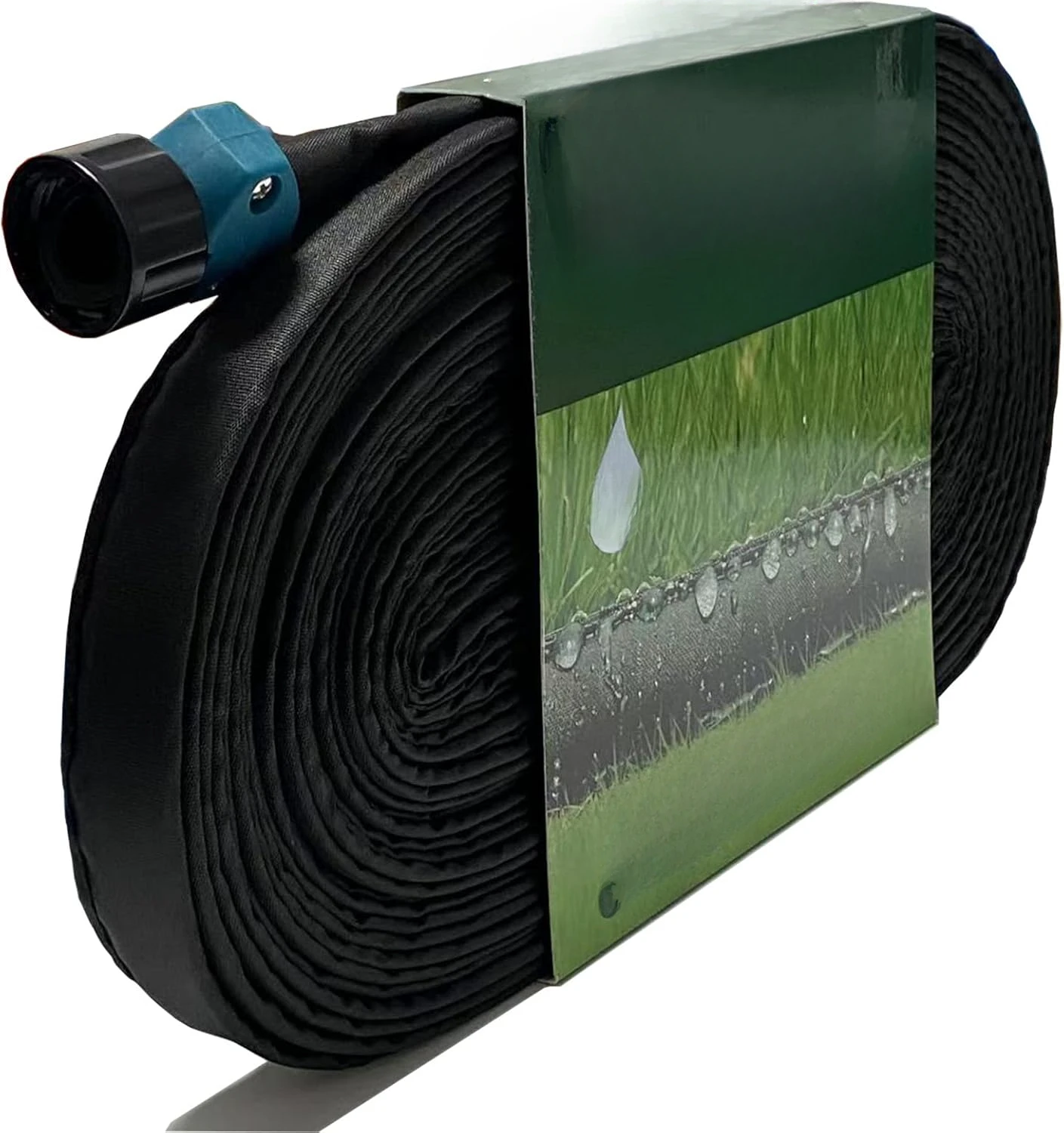 

2024 Flat Soaker Hose 75 ft for Garden, 75' Linkable Drip Hose Diy Automates Garden Irrigation System Saving 80% Water