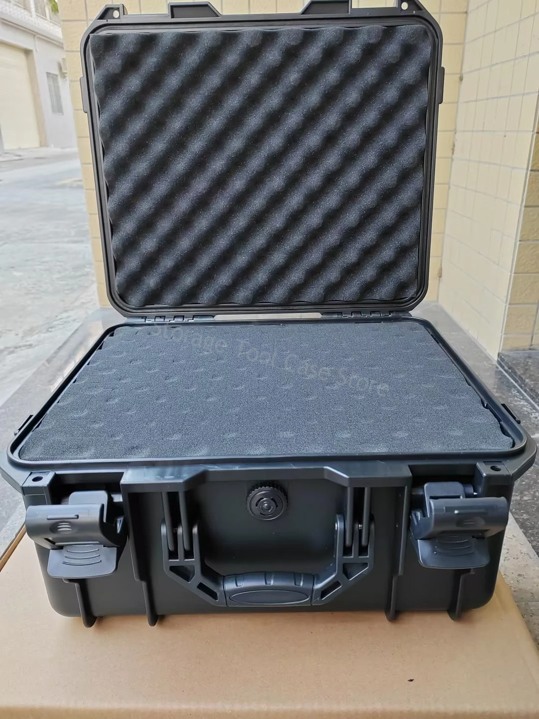 Caja de herramientas de plástico ABS, equipo de seguridad, caja de instrumentos, caja de herramientas seca portátil, caja de almacenamiento, Maleta,