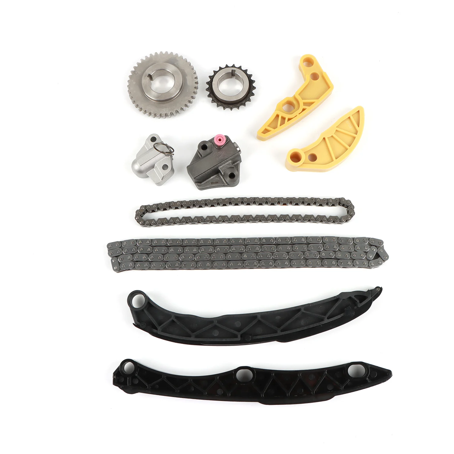 1set Timing Chain Kit Oil Pump Gear For KIA Sorento Optima Sportage G4KJ 2.4 2.0L With 1 year warranty