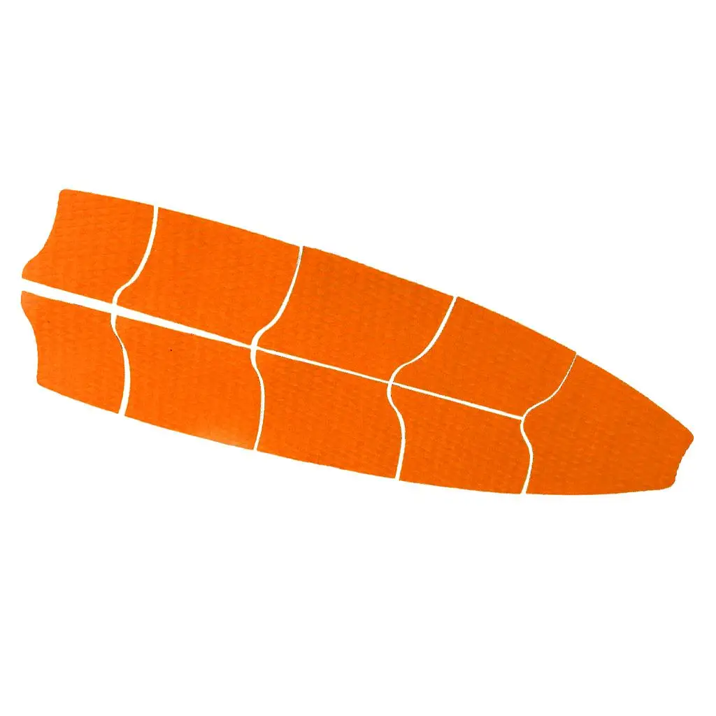 

9 Pieces EVA Traction Pad Mat Anti-Slip Tail Pad for Paddleboard Longboard Surfboard Surf Skid and