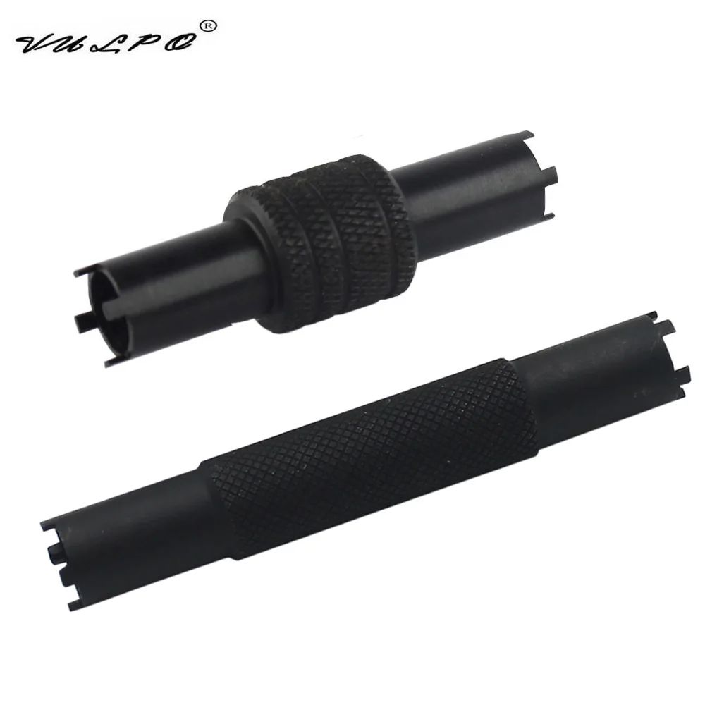 VULPO Tactical Rifle Airsoft  Steel 46mm 63mm AR Front Sight Adjustment Tool 4-/5-Prong A1/A2 Dual Front Sight Tool