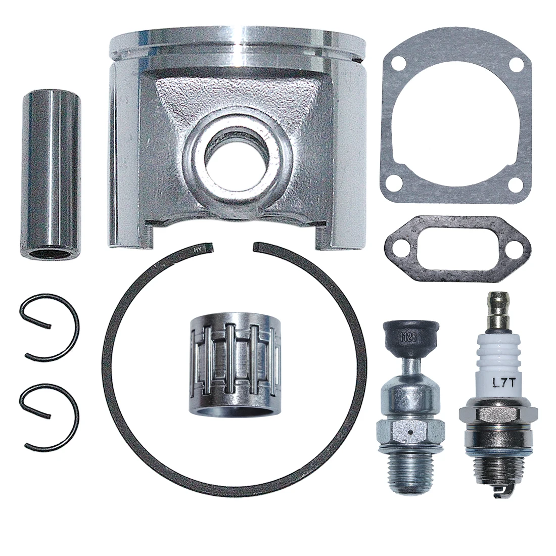 50Mm Piston Ring Kit Voor Husqvarna 268 268XP Decompressie Valve Lager Pakking Kettingzaag Onderdelen Motosierra Gasolina