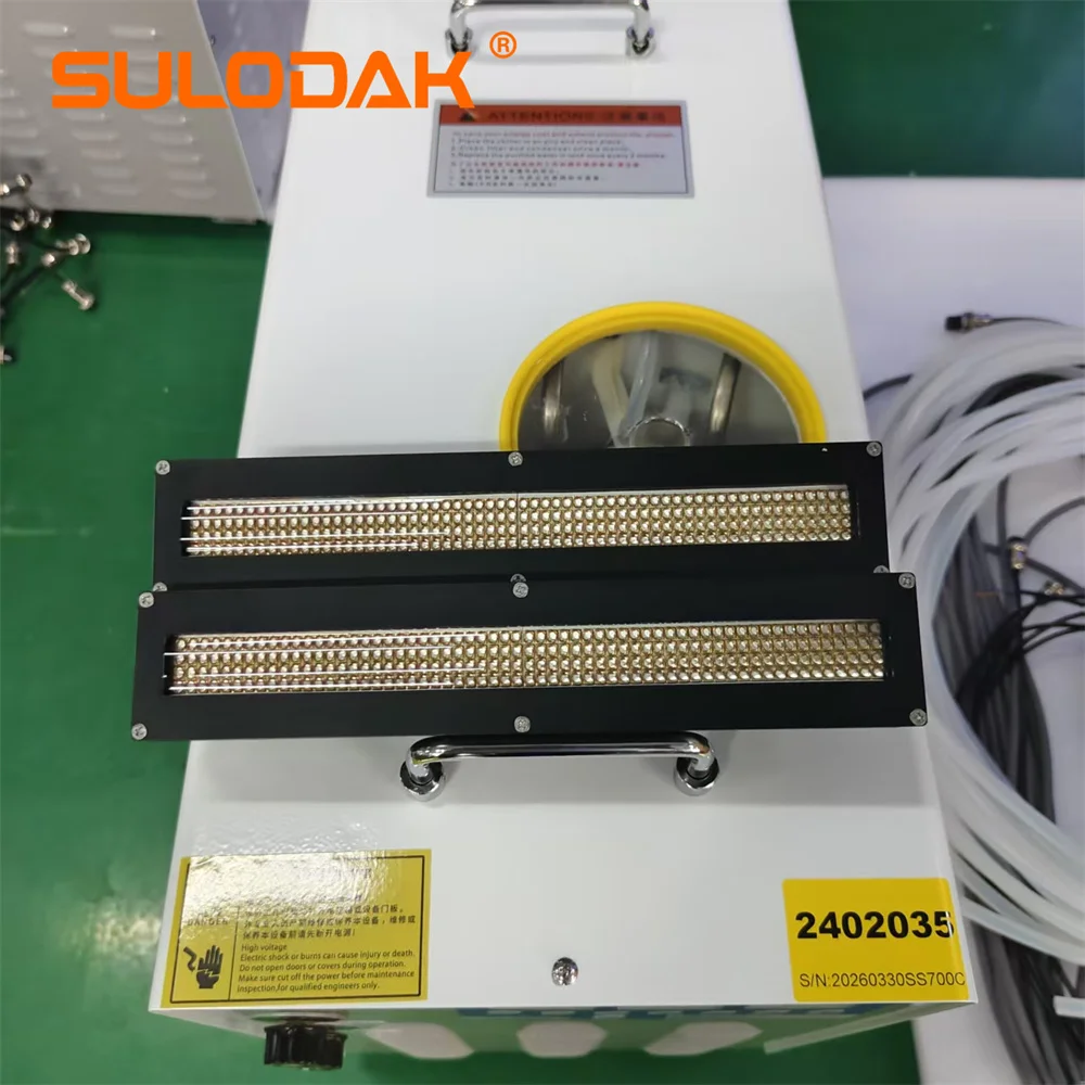High Power Water Cooled  LED Curing System 240mm Irradiance Length LED  Lamp For Flatbed Printer Printing Industry