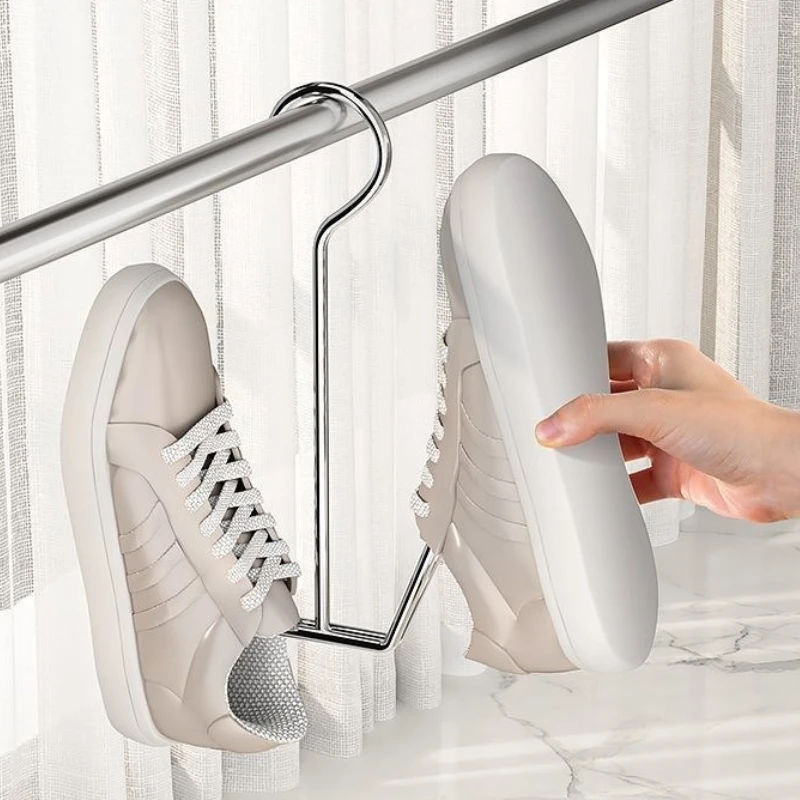 الفولاذ المقاوم للصدأ داخلي شرفة عتبة النافذة يندبروف متعددة الوظائف غرفة نوم المنزل Dormi المنظم تجفيف رفوف 1 قطعة #4