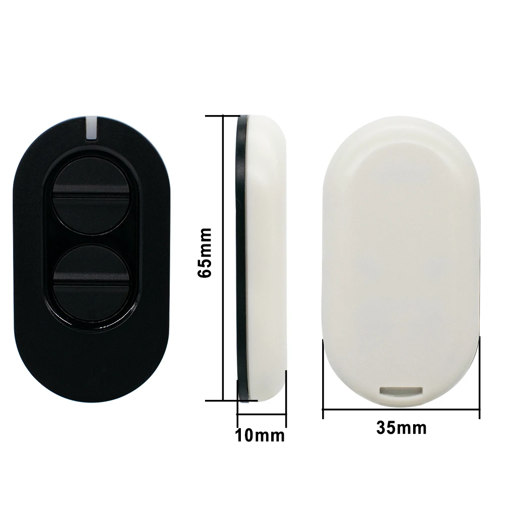 1/2/3/5PCS DITEC ZEN 2 ZEN4 Control Gate Keyfob Garage Remote Control 433MHz Rolling Code Transmitter Command