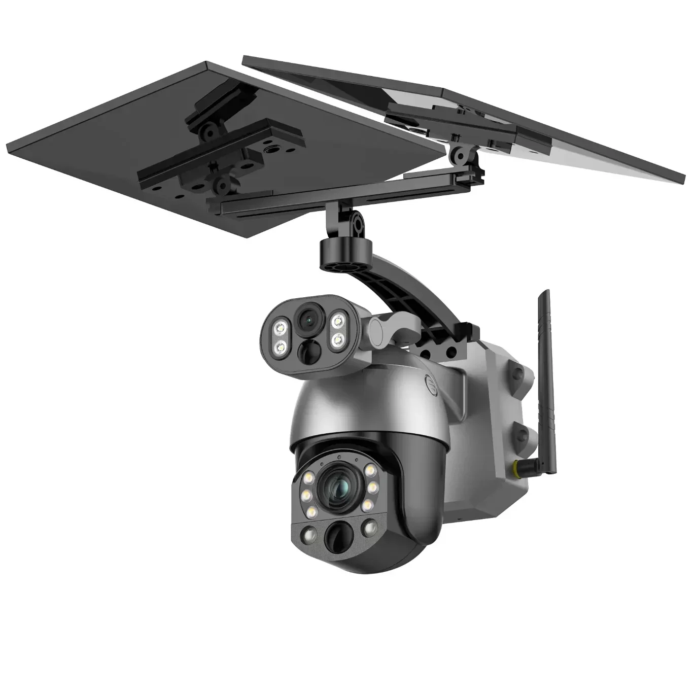 Cámara de seguridad IP PTZ de 5MP con energía Solar 2024, 4G, Zoom 99X, cámara CCTV inalámbrica impermeable para exteriores, cámara inteligente para casa