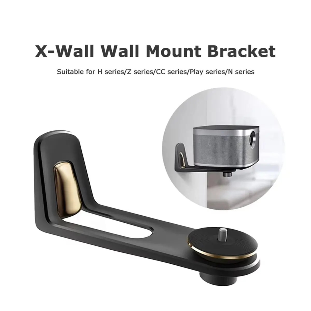 【TODAY-BUY】~@ Wall Mount Bracket for XGIMI Projector 360° Rotation Angle Adjustable Wall Stand for Projector Accessories