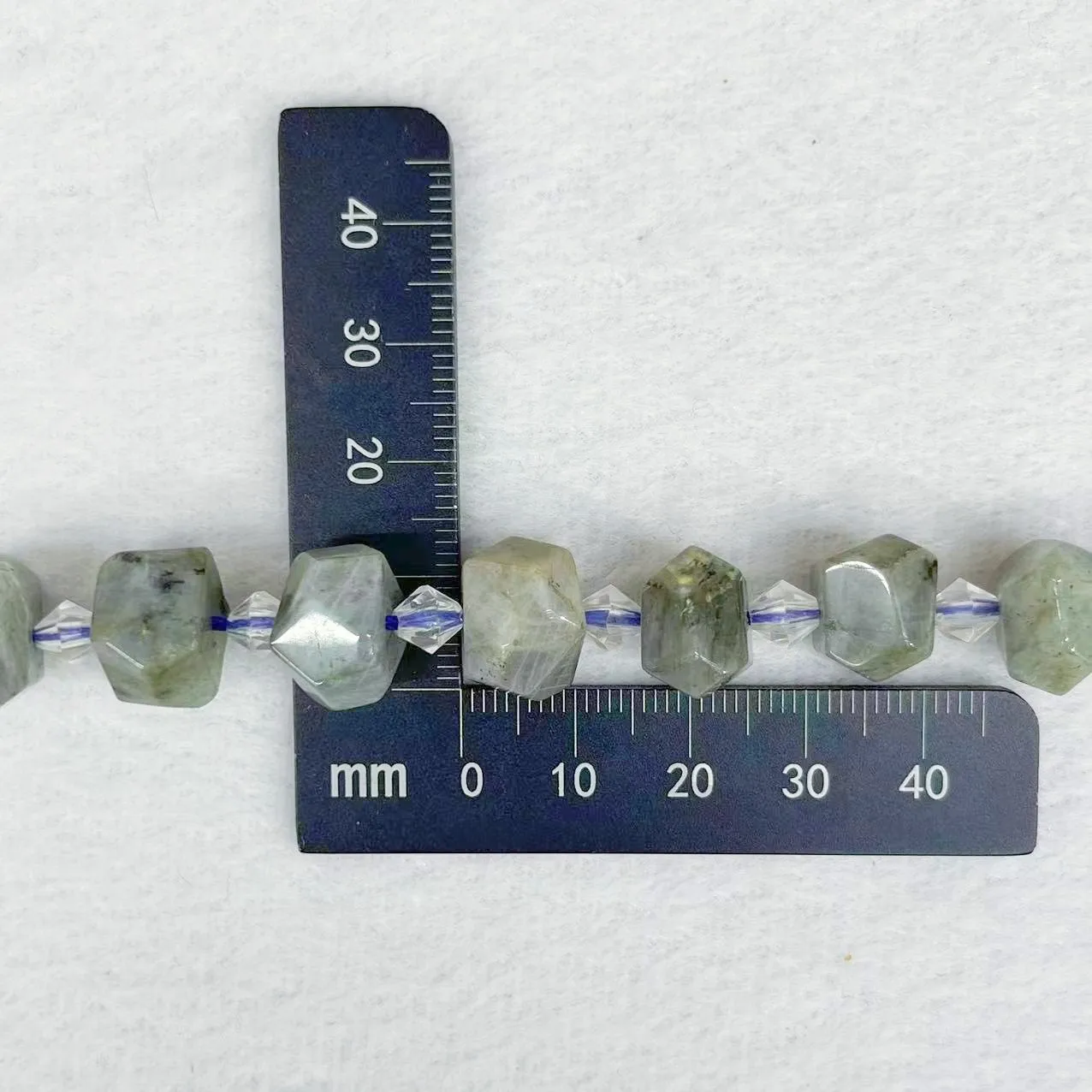 Natural Irregular Labradorite Stone Beads Spectrolite Gray Moonstone Loose Beads Genuine Gems For Jewelry Making DIY Bracelet