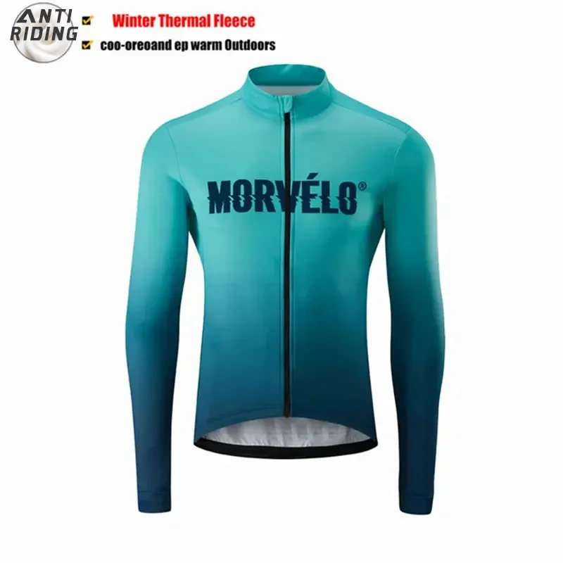 In Sale 2025 Morvelo  Bicycle Long Sleeve Cycling Jersey Men Clothing Pro Team Outdoor Bike Clothing Ropa