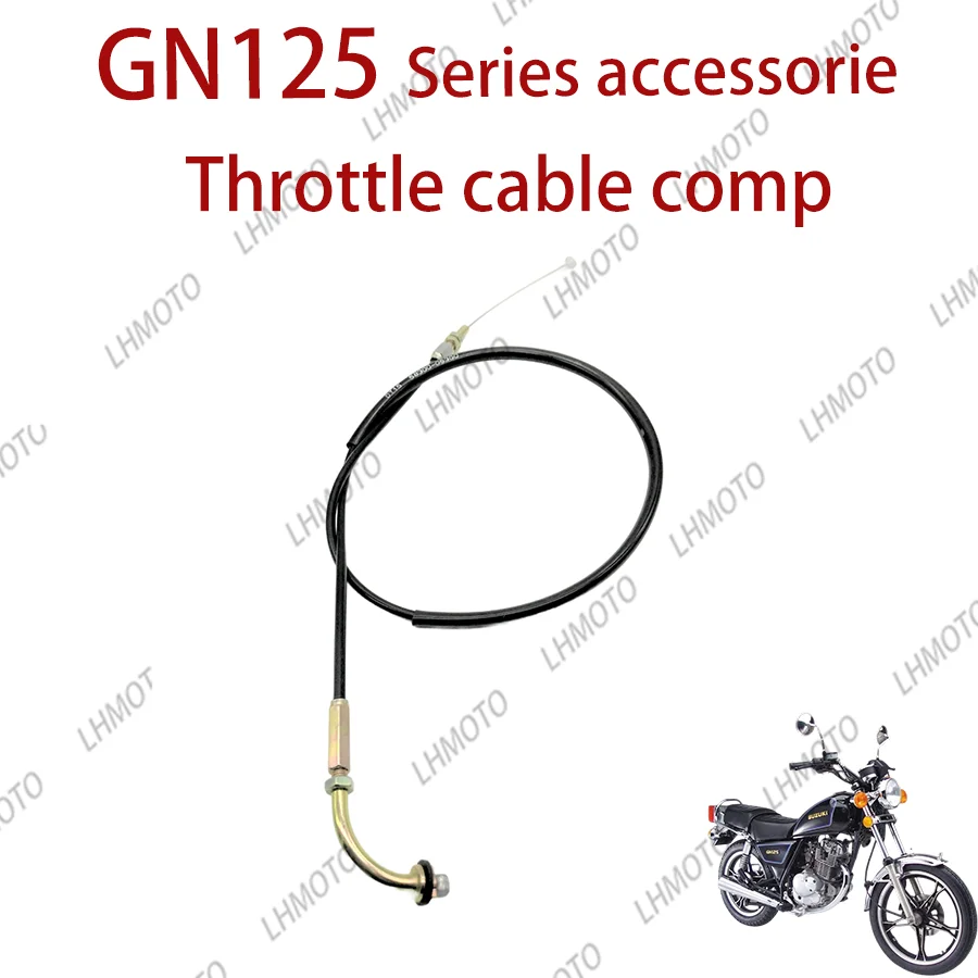 

Motorcycle Throttle Cable Control Cable Throttle Cable Accelerator Wire for GN125, HJ125, GS125 parts Accessories