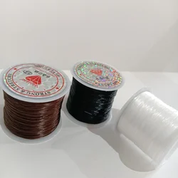 Cuerda de hilo de tejer elástico fuerte con nudo brasileño para extensión de cabello