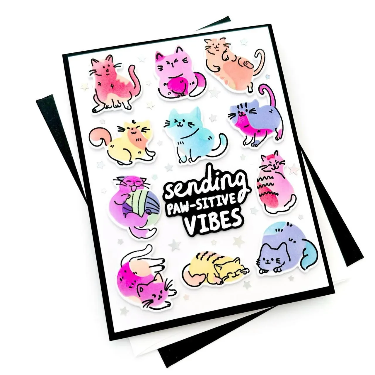 

2025 new Dies stamps stencils set Cats Dogs Card making Kits Paw Sitively Fabulous Stamp set DIY home Gift Scrapbooking Template