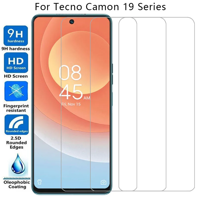 tempered glass for tecno camon 19 pro neo phone case on techno camon19 19pro 19neo back cover 360 tehno texno camom camo procase