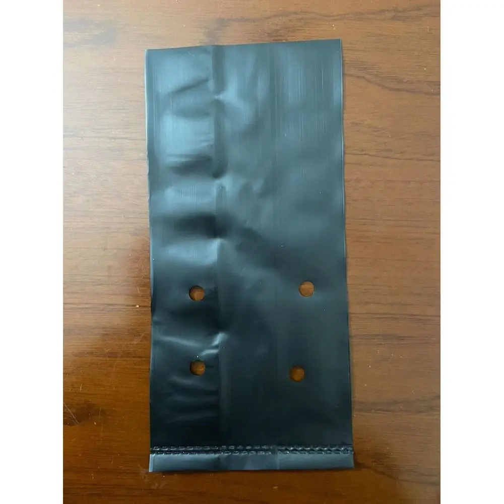 أصيص زراعة نباتات الحضانة ، كيس زراعة ، بلاستيك بولي إيثيلين مع فتحة جيدة التهوية ، كيس نمو النباتات ، سميك ، كيس شتلات أسود ،