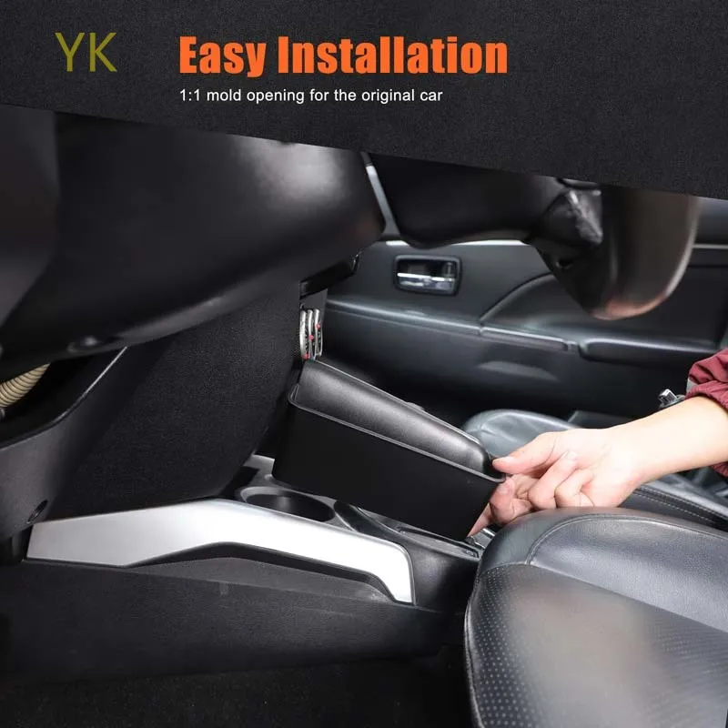 

For Mitsubishi Asx 2011-2018 Car Gear Shift Side Storage Box Stowing Tidying Organizer Container Case Car Accessories