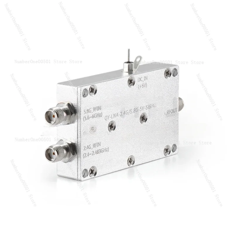 LNA Pre-2.4/5 Dual Frequency, Filter/Merge 30dB Gain, Low Noise Amplifier