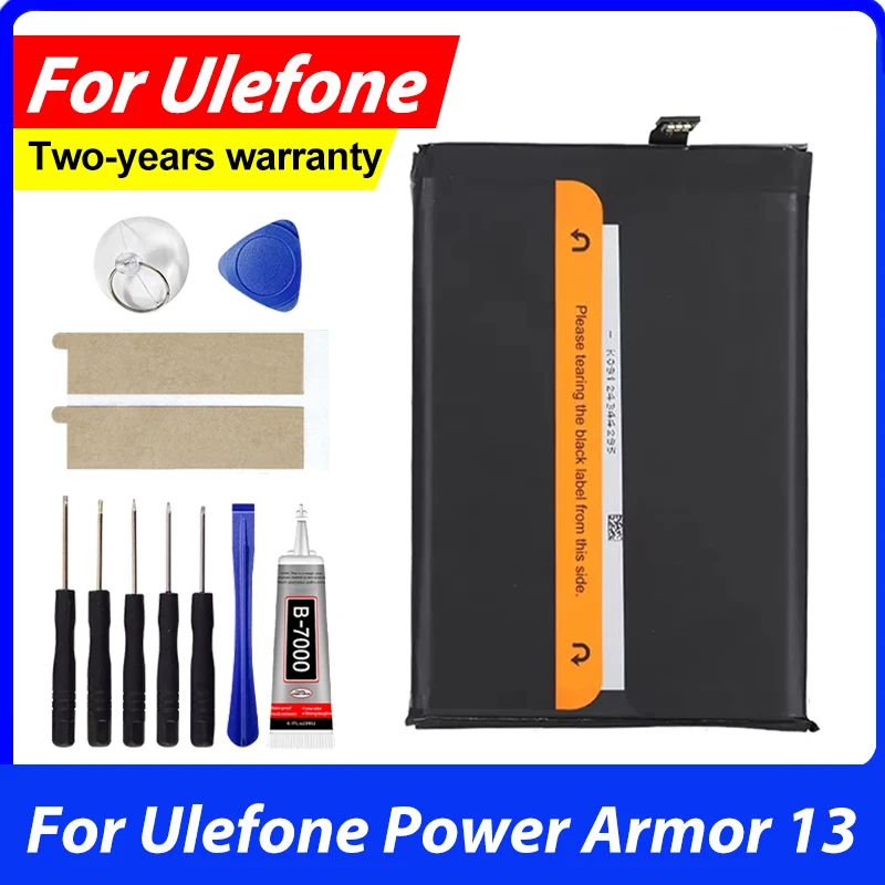 For Ulefone Power Armor 13 NOTE 9P ARMOR 20WT ARMOR X12  Battery Mobile Phone Replacement Batteria With Tools