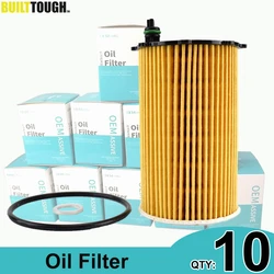 QTY 10, 26320-3CAA0 Oil Filter For Hyundai Azera Santa Fe Kia Cadenza Sedona Sorento 3.3L / 3.5L V6 Engine Protector Accessories