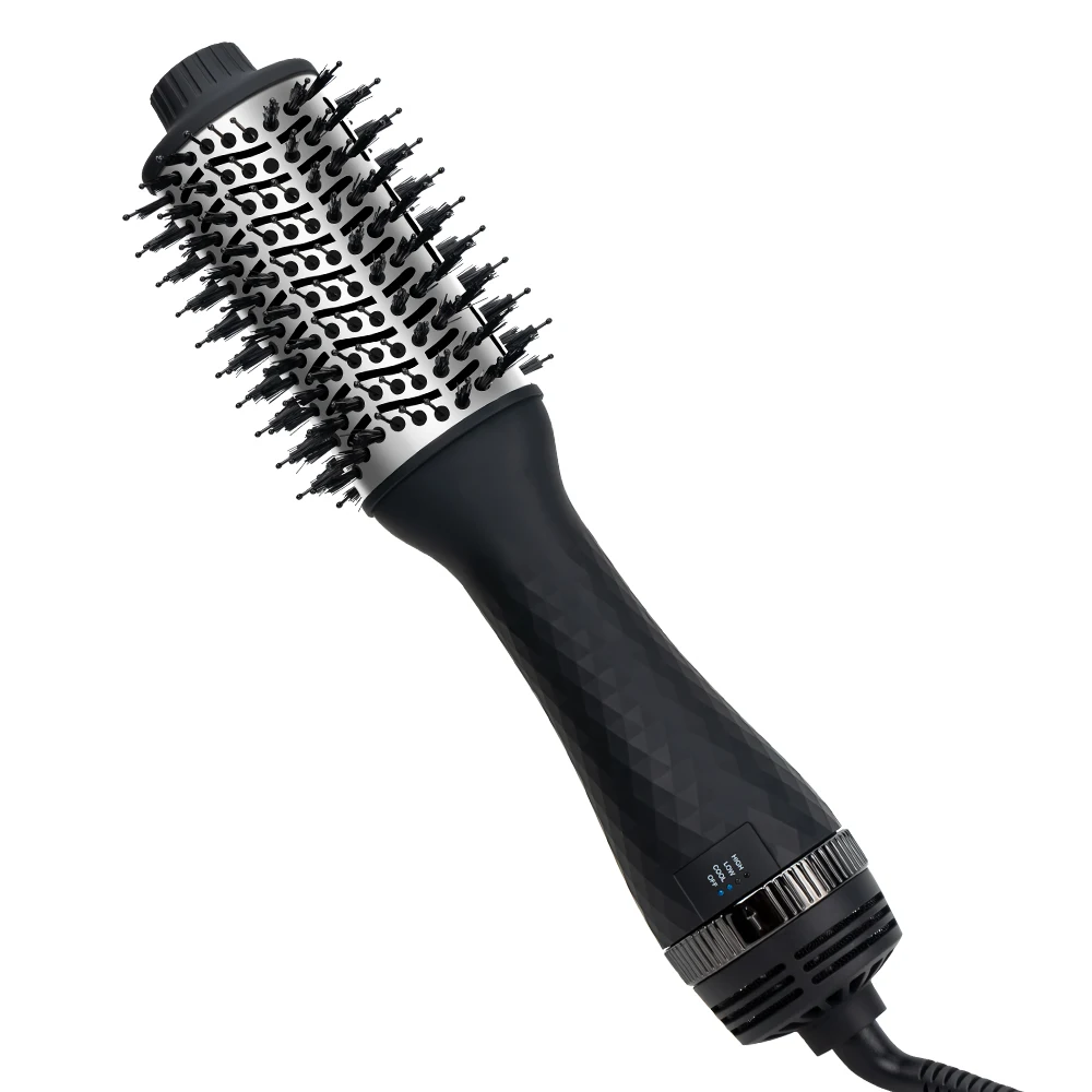 Hair Dryer Hot Air Brush Styler and Volumizer Hair Straightener Curler Comb Roller One Step Electric Ion Blow Dryer Brush