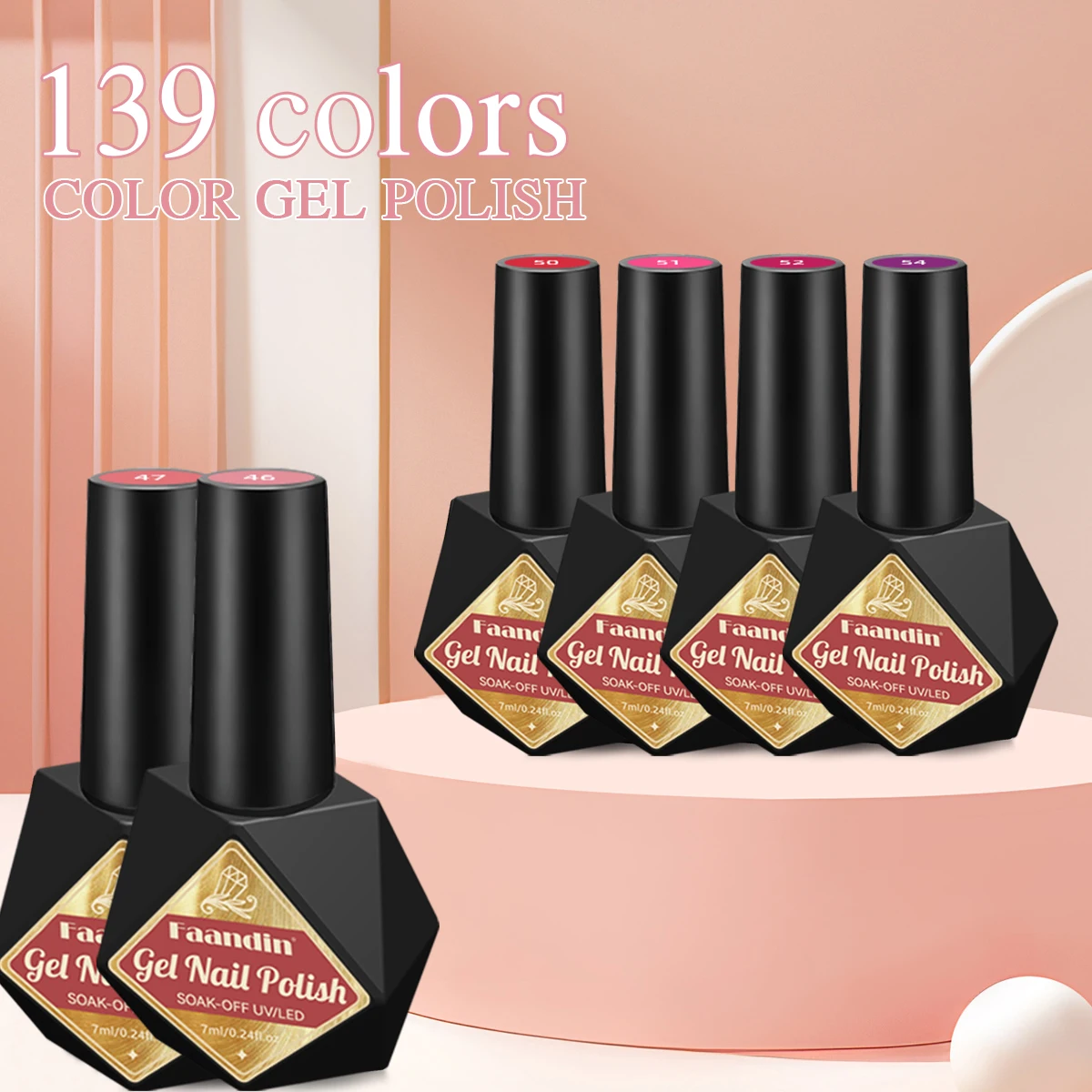 6 قطع/مجموعة فانين 0. عبوة 24*6، مجموعة طلاء أظافر جل بلون موحد، تصميم زجاجة أنيق، ألوان غنية، مجموعات ألوان كلاسيكية، سهلة الاستخدام وغير قابلة للتلاشي، مناسبة لعشاق الأظافر في المنزل، منتج أساسي لصالونات التجميلات الأظافر، طلاء أظافر جل احترافي #2