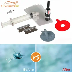 Car Windshield Repair Kit Tools Windscreen Give Door Handle Protective Decorative Stickers Glass Paint Cleaner Wash Maintenance