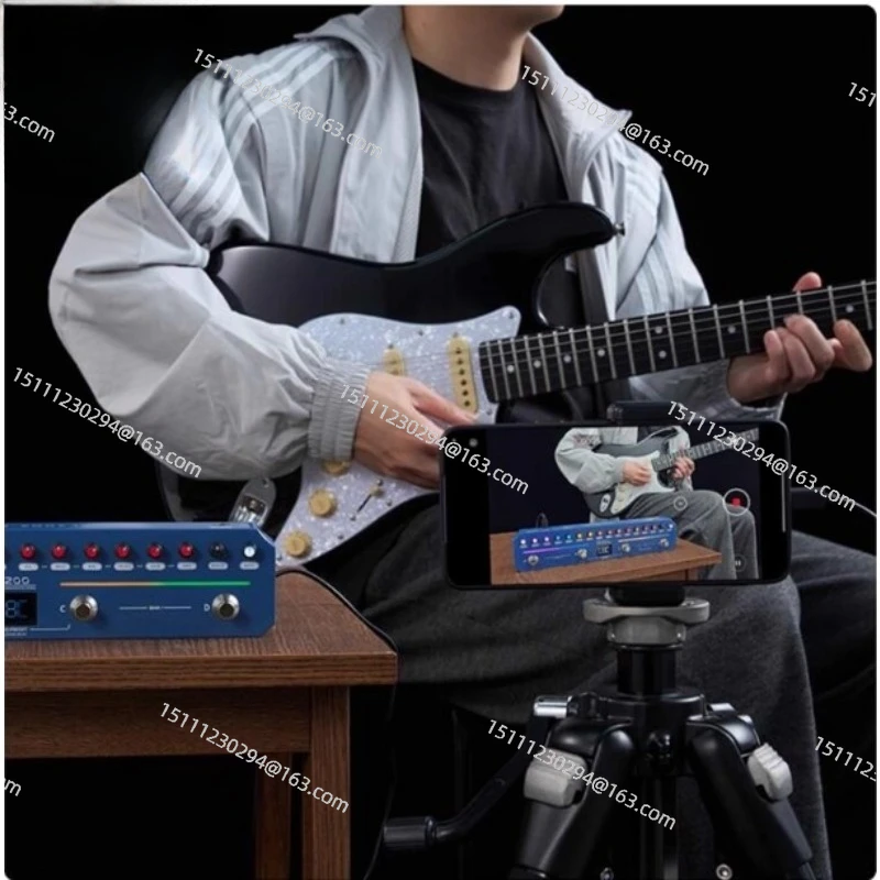 52 AMP Models 16 CAB Simulations Flamma FG200 Multic Effects Pedal  12 MOD Effects 5 Delay Reverb Effects for Electric Guitar