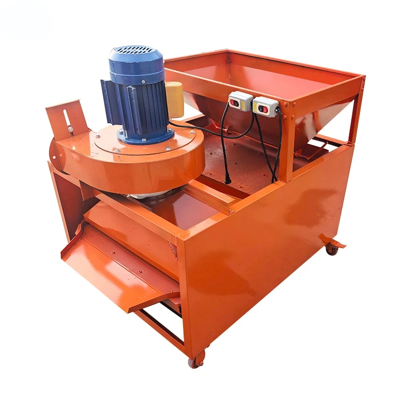 Electric Grain Destoner Wheat Rapeseed Soybean Cotton Seed Sesame Vibrating Screening Machine