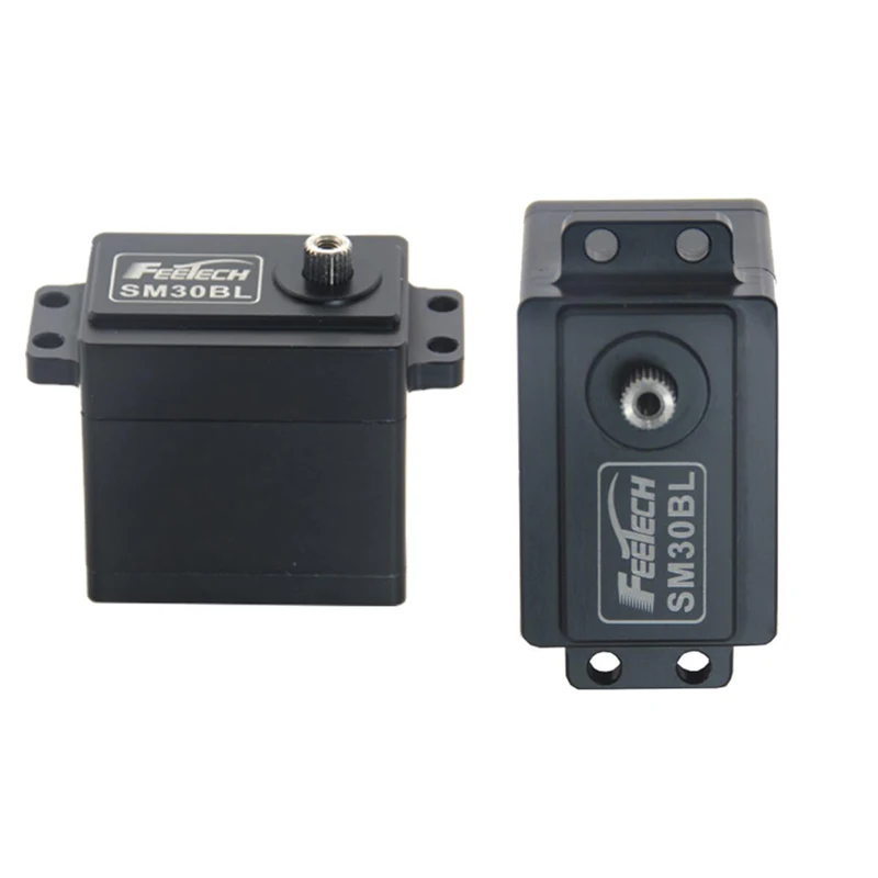 Own Brand Feetech Servo SM30BL 14Kg 12V/24V Steel Gear 6T Output Shaft 360 Degree With Rs485 Digital  Servo for Mentee Robotics