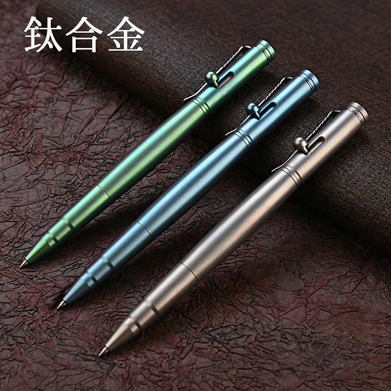 

Titanium Alloy Portable Bolt Type Tactical Pen, Neutral Pen A602