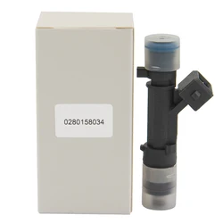 1pcs 0280158034 Fuel Injector Nozzle For Renault- Kangoo Logan Sandero Dacia Lodgy Dokker Logan Sandero 1.4 1.6 8200227124