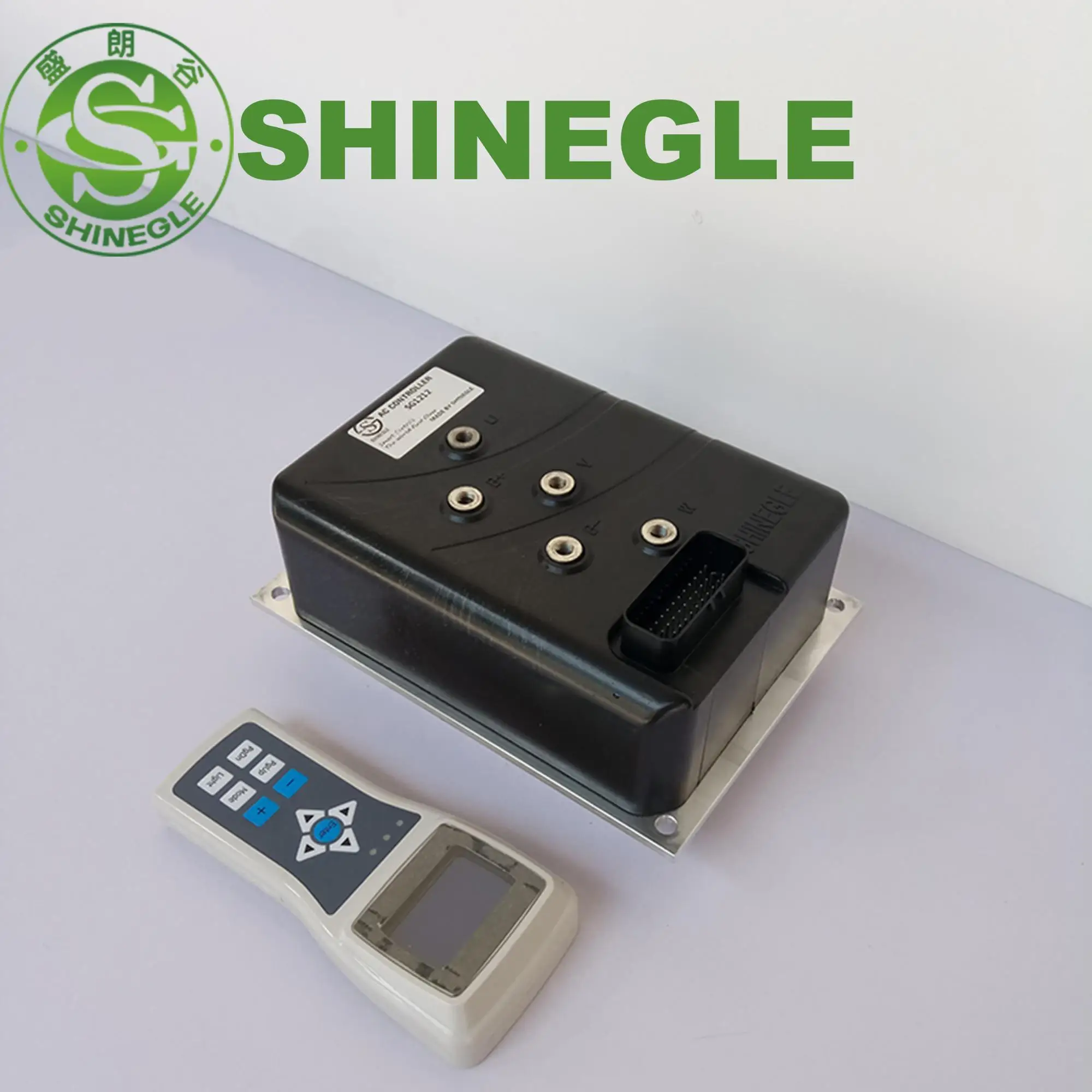 SHINEGLE autos electricos high speed controller assembly 15kw AC induction motor with gearbox