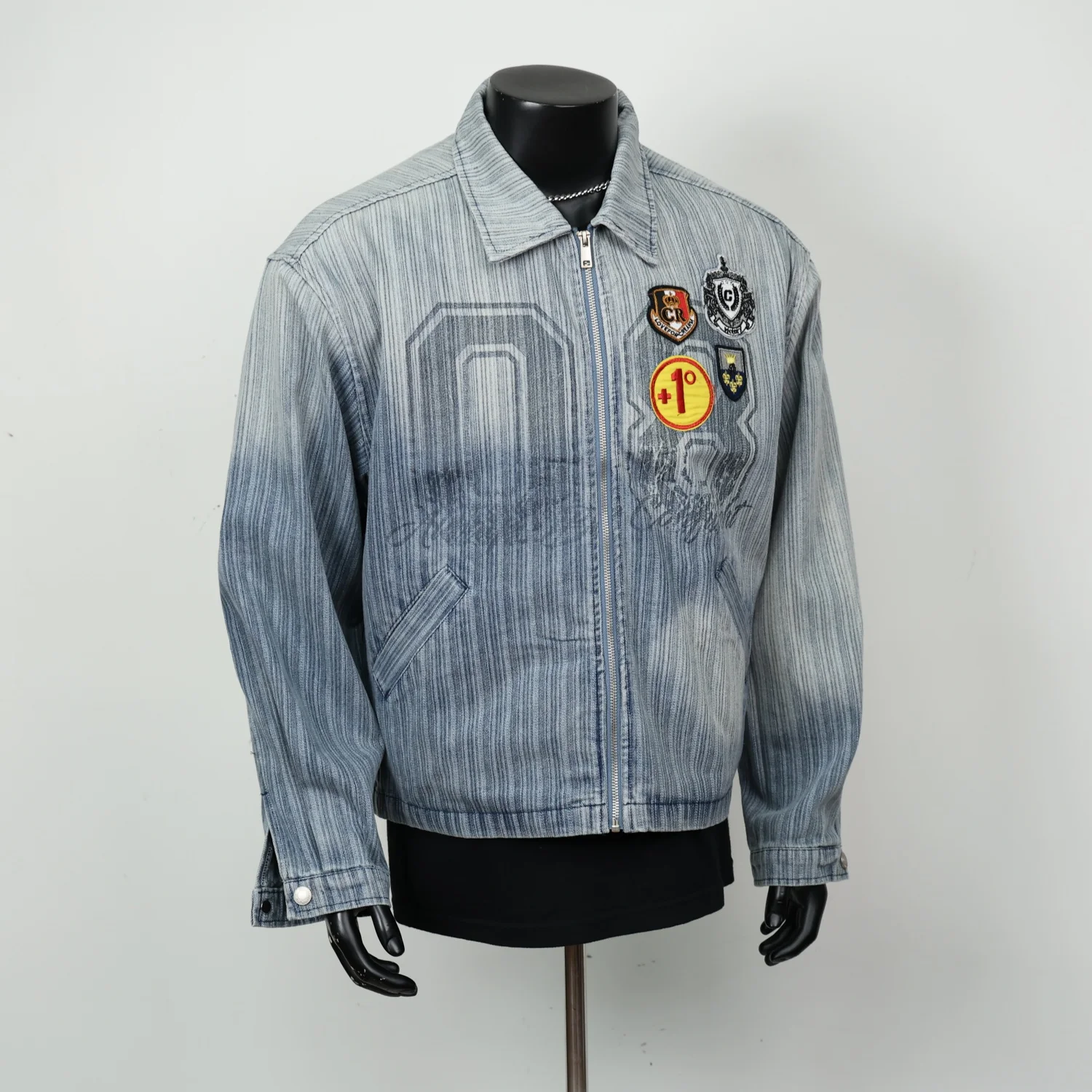 Etudiant-en-art-americain-retro-broderie-waed-denim-jaet-hommes-coupe-ample-design-sens-jean-jaet-coton-polyester-melange