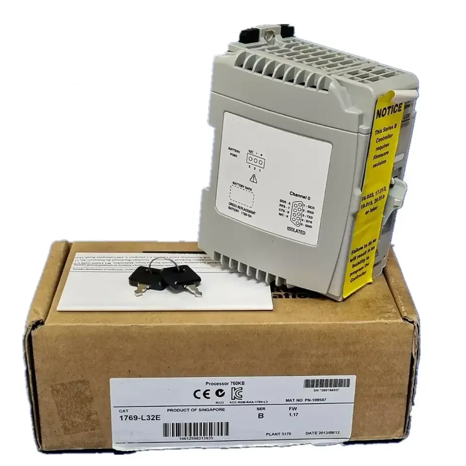 

1769 Series PLC Enet Controller 1769-L32E 1769-CRL3 1769-PB4