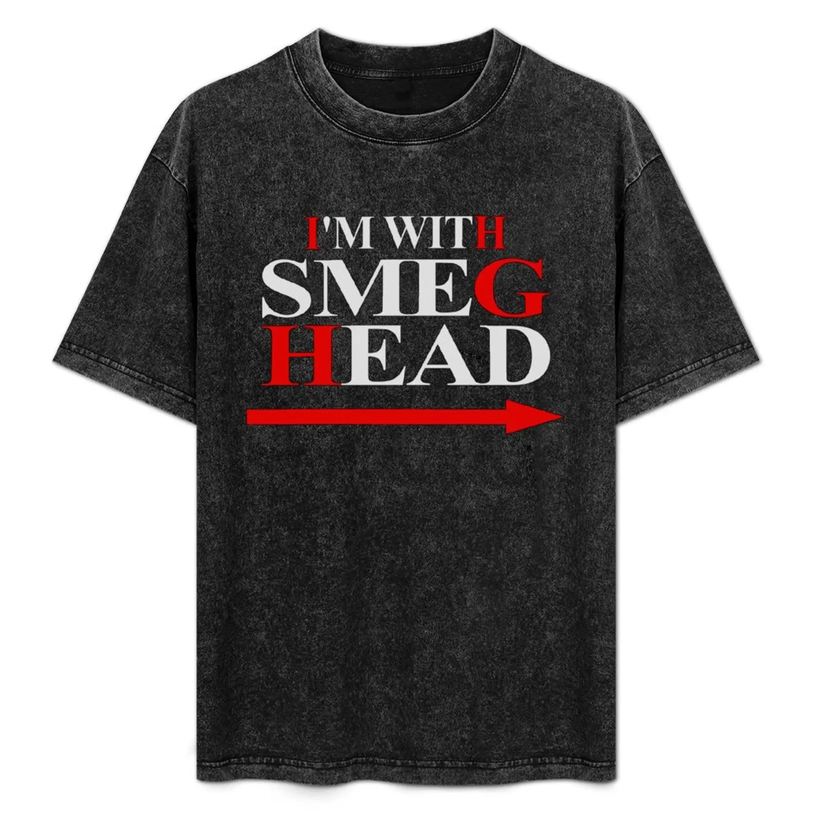 

I'm with SMEGHEAD T-Shirt Big and Tall Solid Color T-Shirt