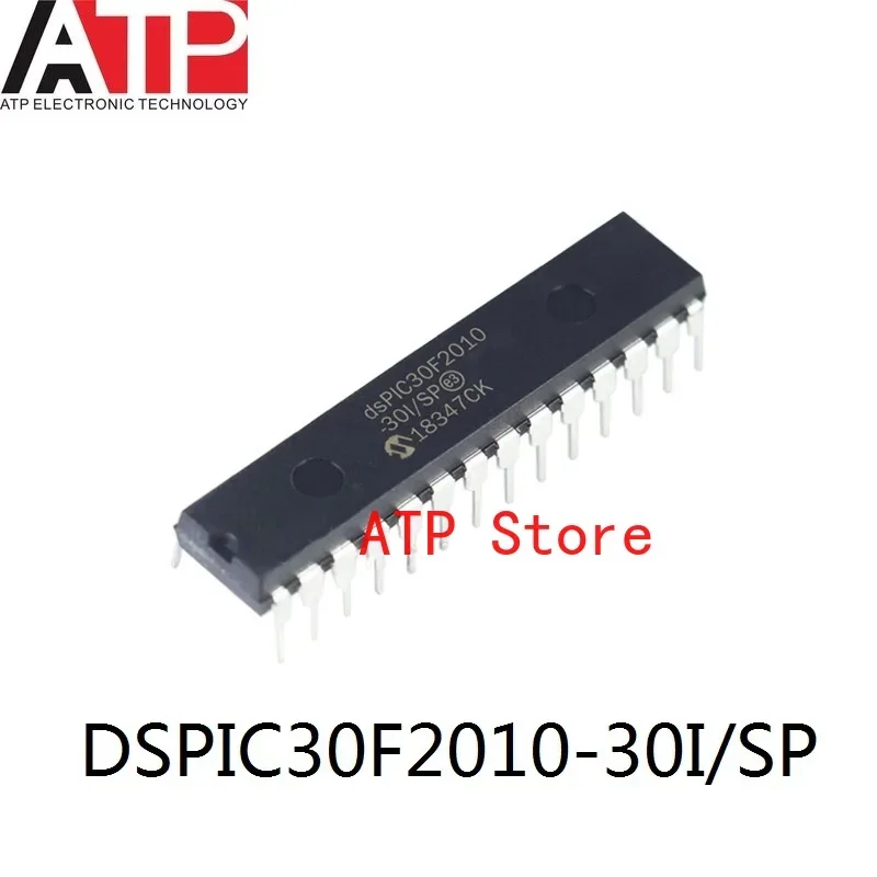 1 Piece New Original dsPIC30F2010 DSPIC30F2010-30I/SP DIP-28 DSPIC30F2010-30I/SO SOP-28 Microcontroller Chip IC MCU