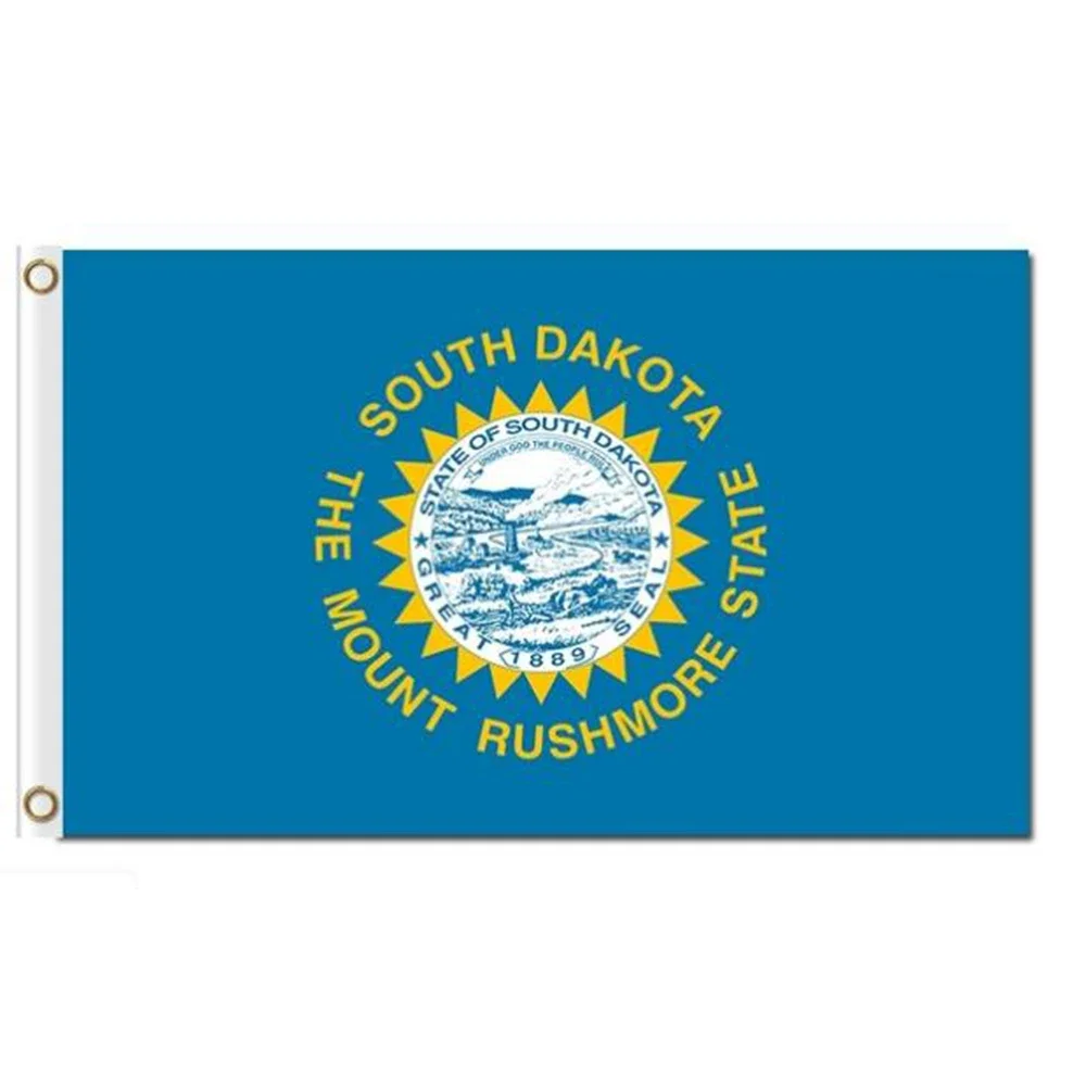 State of South Dakota flag United States official 3x5ft banner