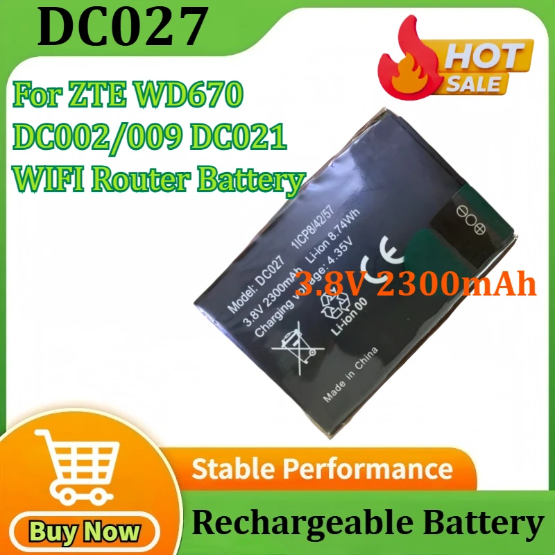3.8V 2300Mah 8.74Wh… - image