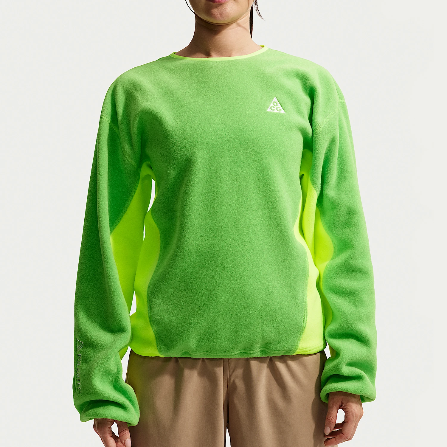 

Оригинальный мужской свитшот Nike ACG Wolf Tree с круглым вырезом и вставками HV1118-307