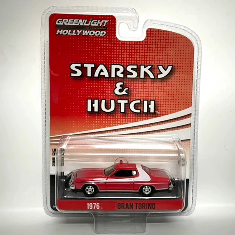 

GreenLight 1:64 1976, красный 1963, зеленый седан, классическая модель автомобиля из сплава, коллекция орнаментов, подарочные игрушки для взрослых