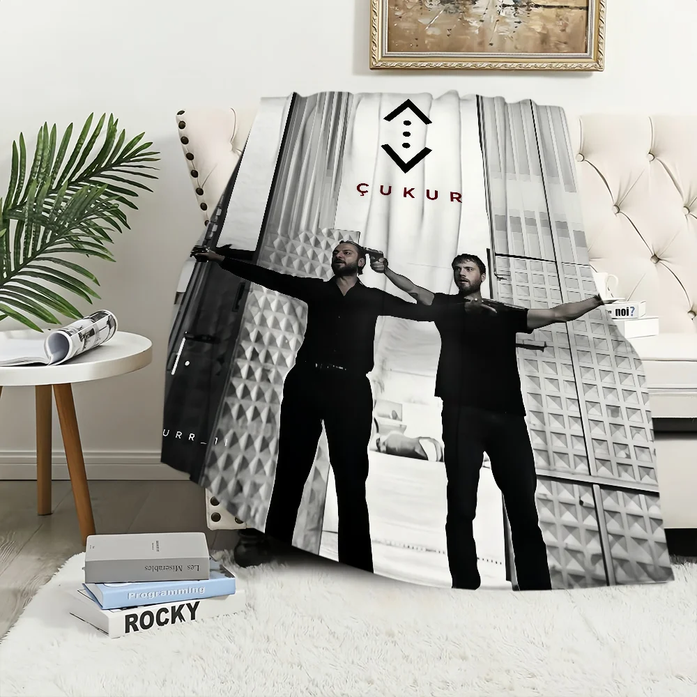 

fashion classic TV cool art c-Cukur Flannel warm comfort soft plush blanket for sofa living room hogar bedroom travel gift home