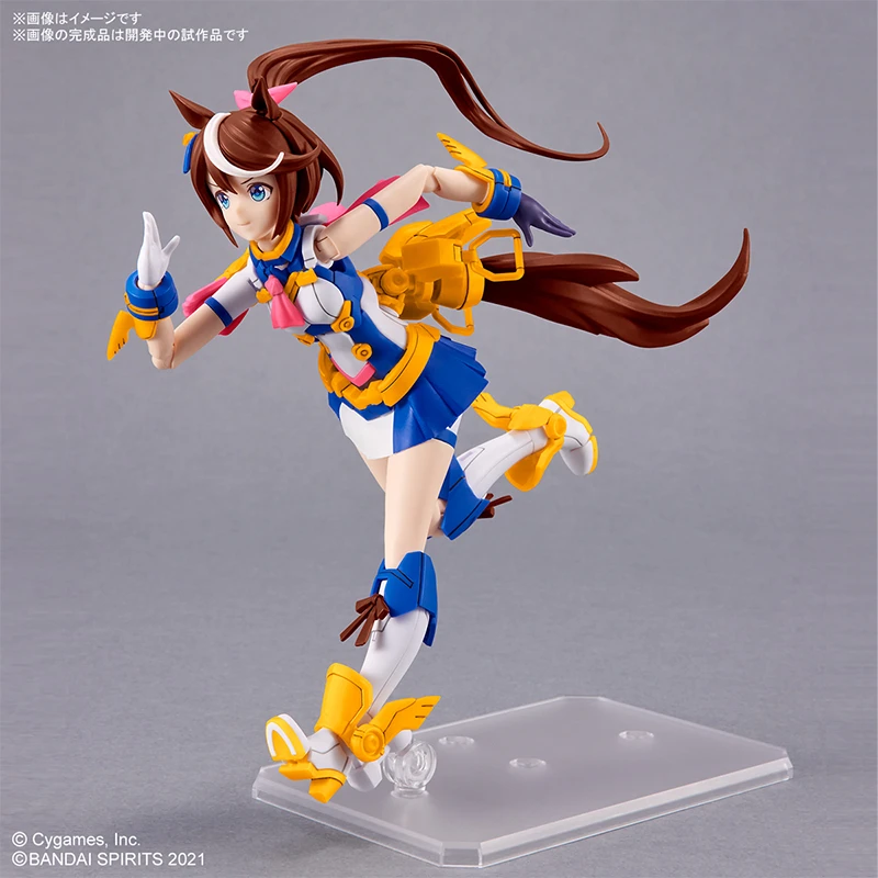 Bandai figura de acción de Anime Original para niños, modelo de ensamblaje de 30MS Pretty Derby, Tokai Teio, juguetes de adornos coleccionables, regalos para niños