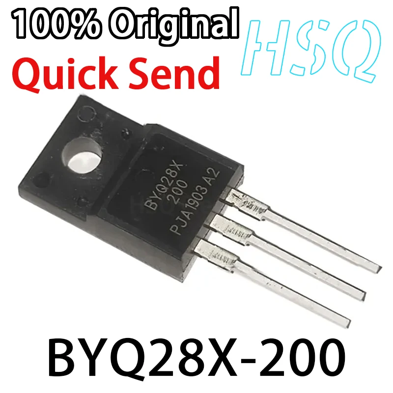 1PCS New Original BYQ28X-200 Rectifier Diode Package TO-220F BYQ28X