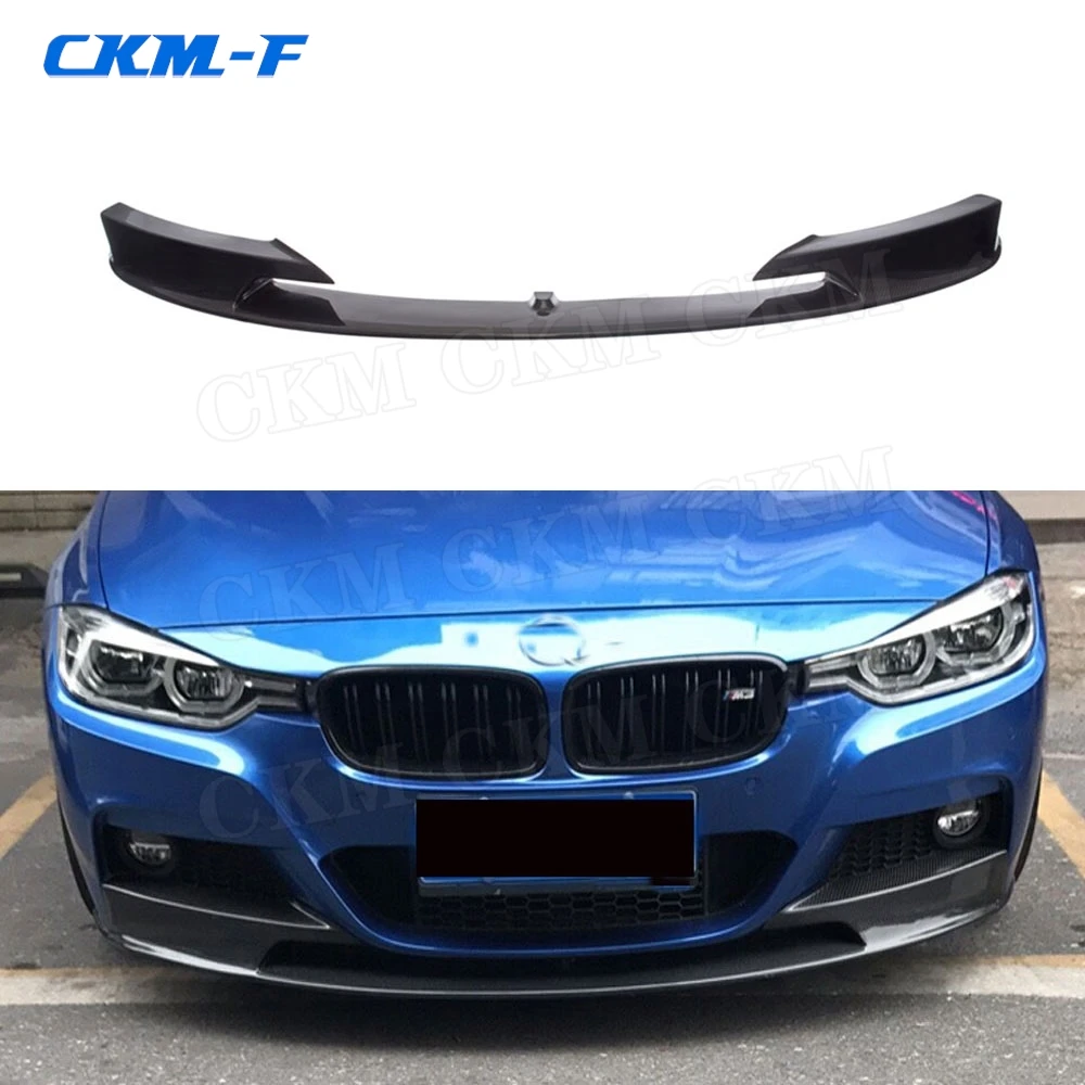 

For F30 M Style Front Bumper Lip Spoiler for BMW F30 F35 M Sport Sedan 320i 325i 328i 330i 335i 2012-2018 Head Chin Shovel