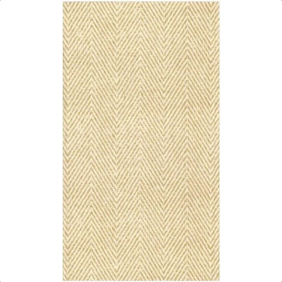 Caspari Paper Guest Towels Jute Linen 12 Per Box Tan Guest Towel 9760GG
