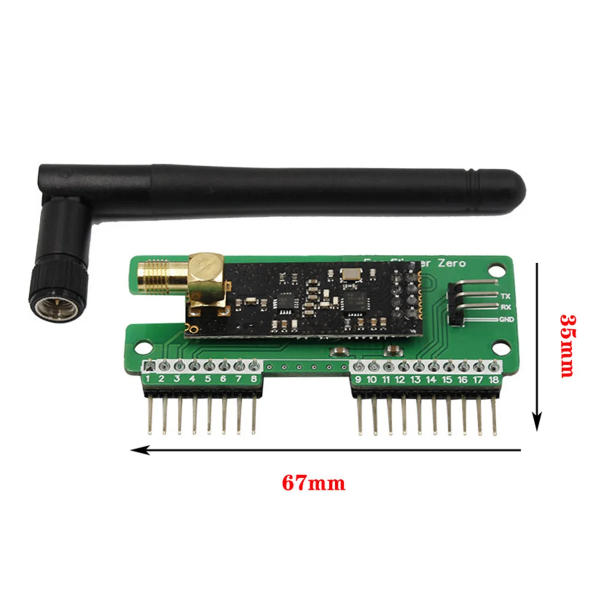 For Flipper Zero NRF24 Module GPIO Module with Antenna for Sniffer and Mouse Jacker