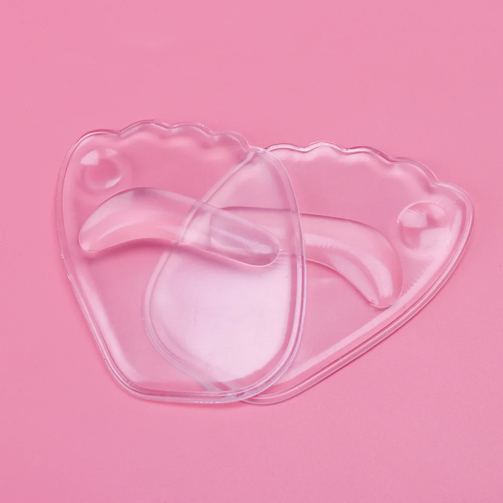 

1 set Silicone Forefoot Cushions 1 Set Gel Insoles For High Heels Pain Relief Metatarsal Support Forefoot Pads Insert Shoe